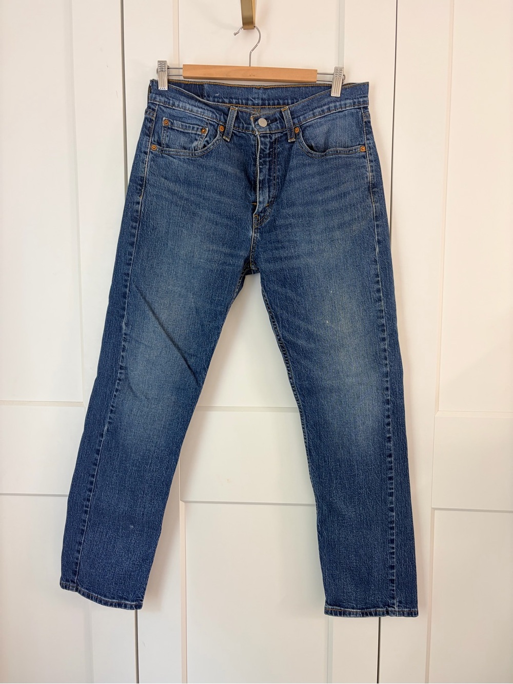 Levi's 505 Men's Medium Blue Straight Jeans | 32x30
